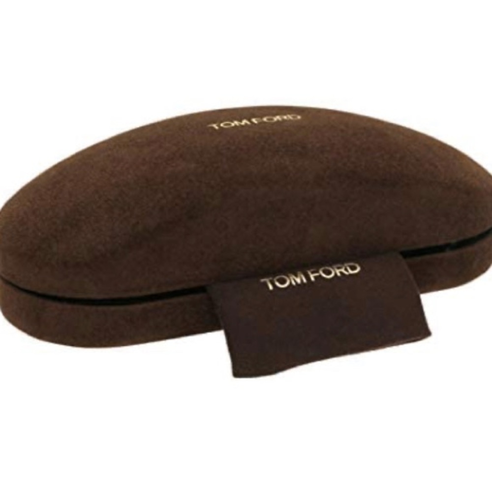 Tom Ford Sunglasses Case with Cleaning Cloth